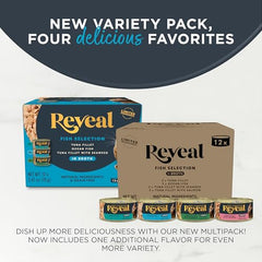 Reveal conserve chat poisson bouillon hydratant pour repas complet