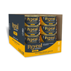 Reveal Entrées paté chat veloutée, texture soyeuse et appétence accrue.