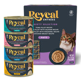 Reveal Entrees Pâté Texture Crèmeuse: texture veloutée qui ravit les chats