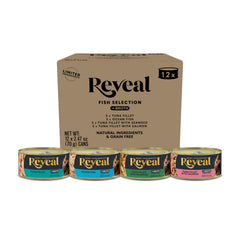Reveal nourriture chat humide - ensemble 4 saveurs pour varier les repas