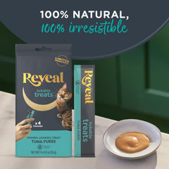 Reveal Purée Chat Sans Additifs: purée saine sans conservateurs et colorants.