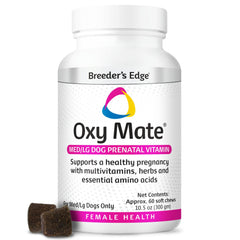 Breeder's Edge Oxy Mate - bouteille-prenatal: soutien potentiel pendant gestation.