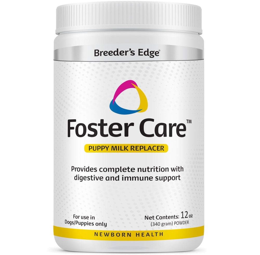 Breeder's Edge Foster Care - poudre pour chiots, nutrition complète pour les premiers jours.