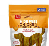 Rewardables bouchées au poulet, rouleaux de 7 pouces, parfaits pour mâcher longtemps chez les grands chiens.