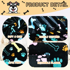 Rezutan couverture chat douceur flanelle, parfaite pour câlins et sieste.
