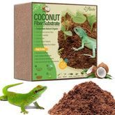 Riare brique coco substrat : litière naturelle prête à gonfler et retenir l’humidité.