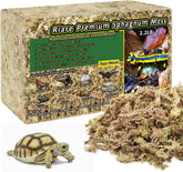 Riare Mousse sphagnum naturelle dans son emballage, prêt à l’emploi pour terrarium.