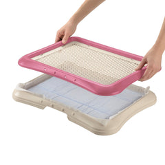 Richell Paw Trax pieds anti-glissement rose protégeant le sol