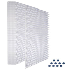 Ridgesun tapis aiguillons Haut-Bas en gros plan, dissuasion efficace des pattes sur les surfaces.