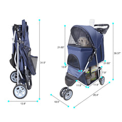 Porte-gobelet RingsTown et plateau pour friandises, pratique lors des promenades.