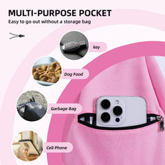Riuja porte-chien coton doux, confort et douceur pour l’animal.