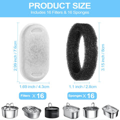 RLSHEN filtre charbon actif, filtration efficace pour eau nette et fraîche.
