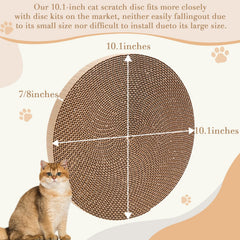 Roadtofree texture-carton recyclé naturel attire les chats pour griffage sûr