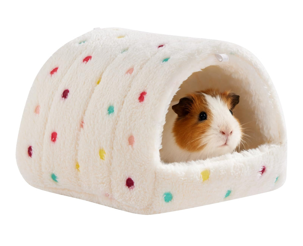 Cachette Rodizoo pour cochon d'Inde, tissu doux réconfortant pour dormir sereinement.
