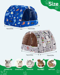 Rodizoo abri moelleux en peluche, chaleur et confort pour petit animal.