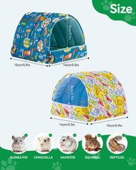Rodizoo nid hamster pelucheux pour repos confortable.