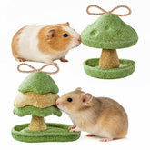 Jouet Rodizoo grignotage en foin naturel pour petits animaux.