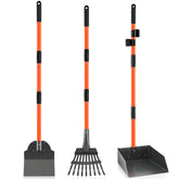 ROIUBPO Pooper Scooper avec anse détachable longue pour un usage sans effort.