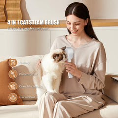 Rolemon soin nuage massage-doux-pour-chats pour brossage relaxant.
