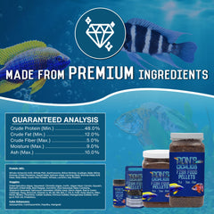 RON'S CICHLIDS soutien immunitaire – nutriments essentiels pour des cichlides résistants