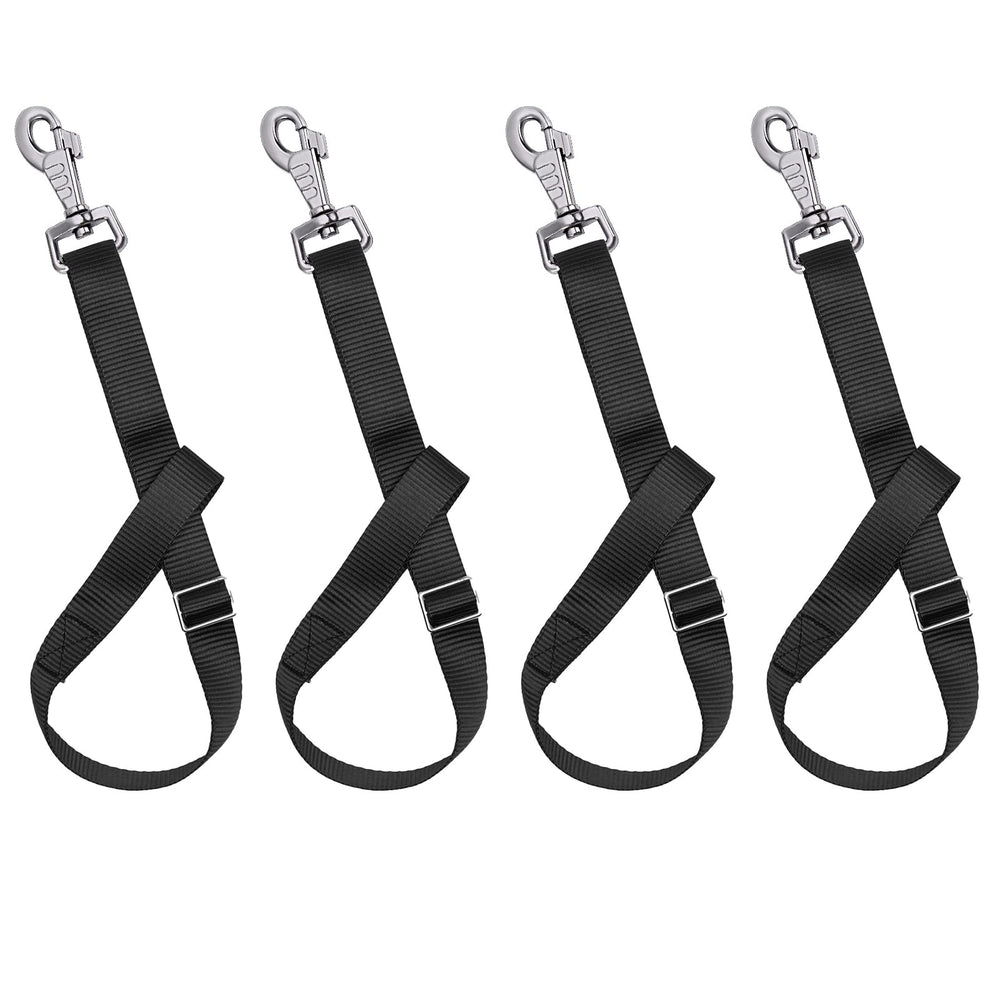 Rosemarie – ensemble de 4 sangles pour seau cheval, pratique en écurie.