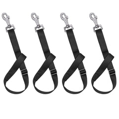 Rosemarie – ensemble de 4 sangles pour seau cheval, pratique en écurie.