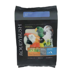 RoudyBush emballage pellets faible graisse, alimentation pratique et propre pour oiseaux.