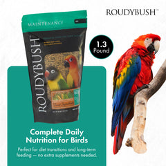RoudyBush pellets texture croustillante pour stimulation masticatoire.