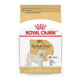 Royal Canin Bichon Frise Adulte — croquettes adaptées pour petites mâchoires et digestion facilitée.