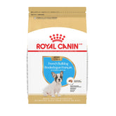 ROYAL CANIN Bouledogue Français Chiot — croquettes incurvées facilitant la prise.
