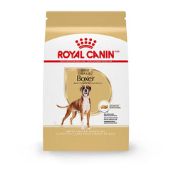 Boxer Adulte ROYAL CANIN sac croquettes ondulées facilitant la prise au museau court