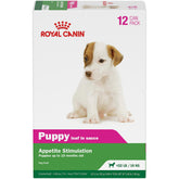 Royal Canin Chiot – portion de pâtée en sauce pratique pour repas quotidien.