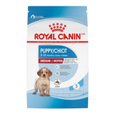 Royal Canin croquettes-puppy-taille-moyenne-seches soutiennent la croissance et la digestion.