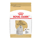 Emballage pratique de ROYAL CANIN Maltese Adulte Dry Dog Food pour démarrer les repas.