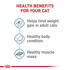 ROYAL CANIN Soin Félin – fibres solubles et insolubles pour favoriser la satiété.