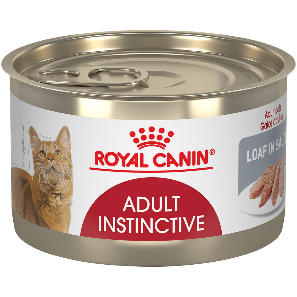 Boîte ROYAL CANIN Santé féline Instinctif en sauce prête à servir pour un repas équilibré.