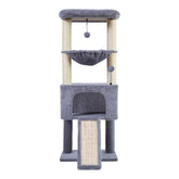 Roypet arbre-chat design 43-3 face avant : structure élégante pour jouer et observer.