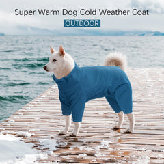 ROZKITCH PJS chien manteau hiver côté gauche, coupe ajustée et protection.