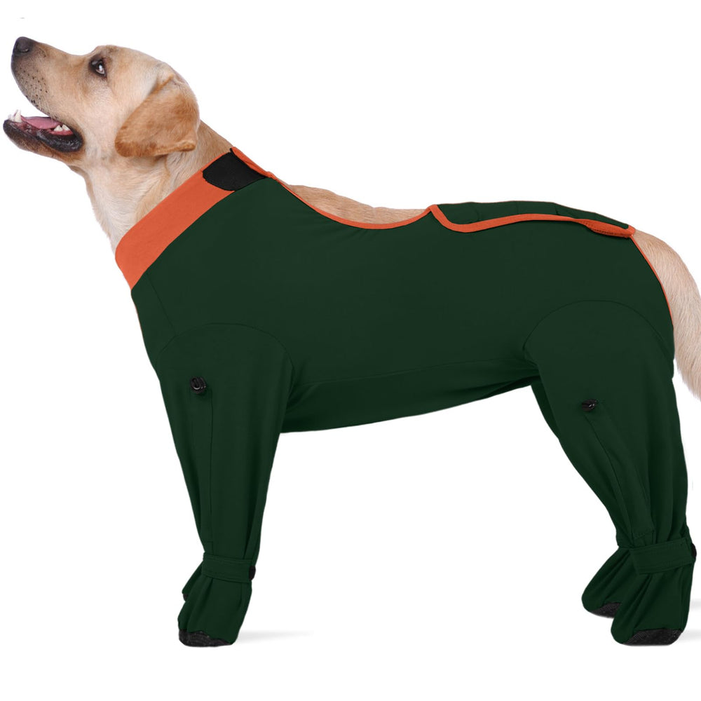 ROZKITCH suit chien anti-griffes, vue avant: protection complète et liberté de mouvement.