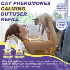 Diffuseur RUAKPL pour chat - diffusion phéromones apaisantes et ambiance sereine.