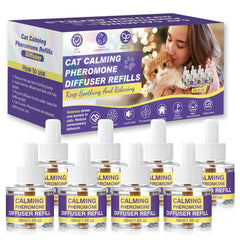 Recharge apaisante pour chat RUAKPL 48 ml - bouteille, favorise le calme.