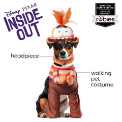 Rubies Disney Inside Out, costume pour chat taille L, vue de dos