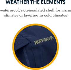 Couverture prolongée Ruffwear Sun Shower couvrant les hanches et le bas du dos