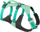Harnais Ruffwear Flagline léger et réfléchissant pour les balades en toute visibilité.