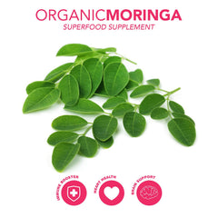 Ruji Naturals bouchées moringa, texture agréable et facile à donner