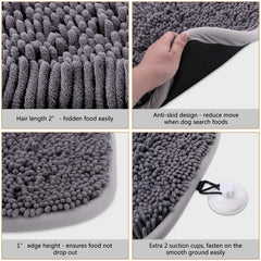 Rundik tapis-olfactif tissu-feutre durable: nettoyage facile et entretien pratique.