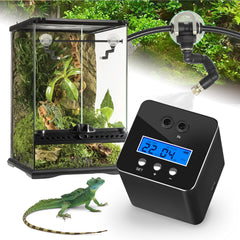 RUNWUSHENG système brumisateur reptiles avec buses doubles pour humidité homogène
