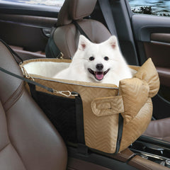 RUONARIER siège-auto petit chien ajustable pour trajets confortables