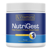 Rx Vitamins NutriGest – poudre probiotique pour chien, soutien digestif.