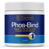 Rx Vitamins Phos-Bind poudre soutien rénal pour chat, sécurité et discrétion dans l'alimentation.